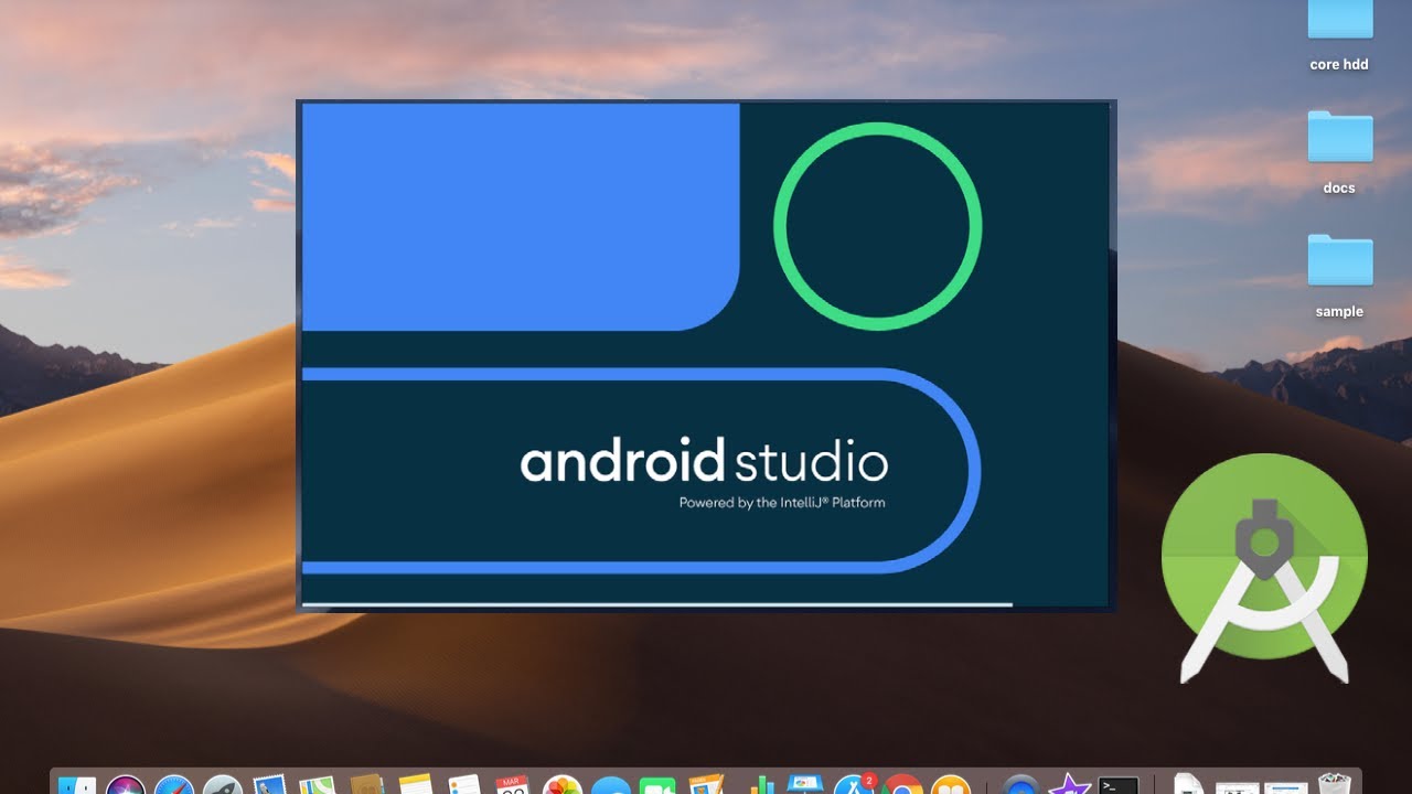 download an emulator on mac from android studio